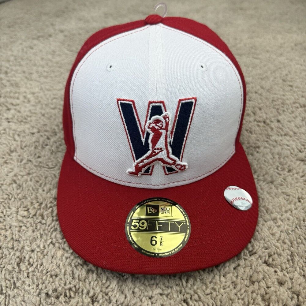Washington Nationals Hat New Era Alternate Authentic 6 7/8 On-Field 59FIFTY Cap